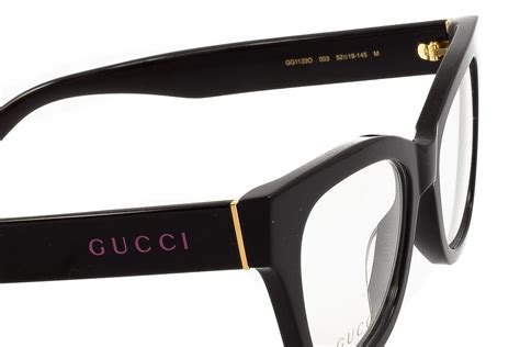 occhiale gucci nero donna|occhiali da vista donna Gucci.